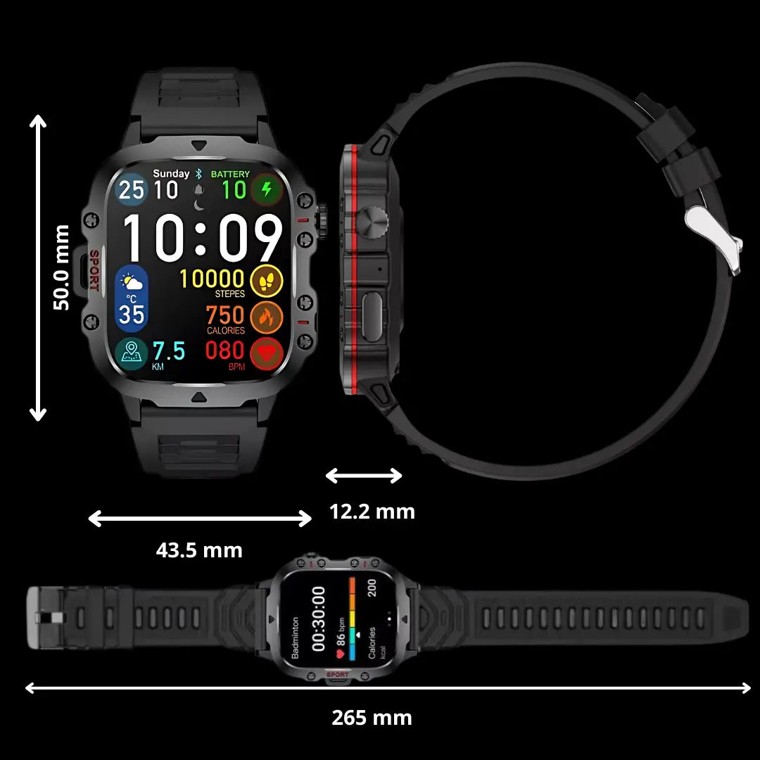 Smartwatch MILITAR ULTRA PRO 6K